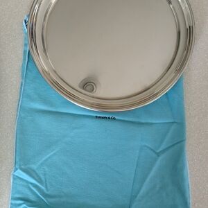 Tiffany & Co. Pewter Round Tray